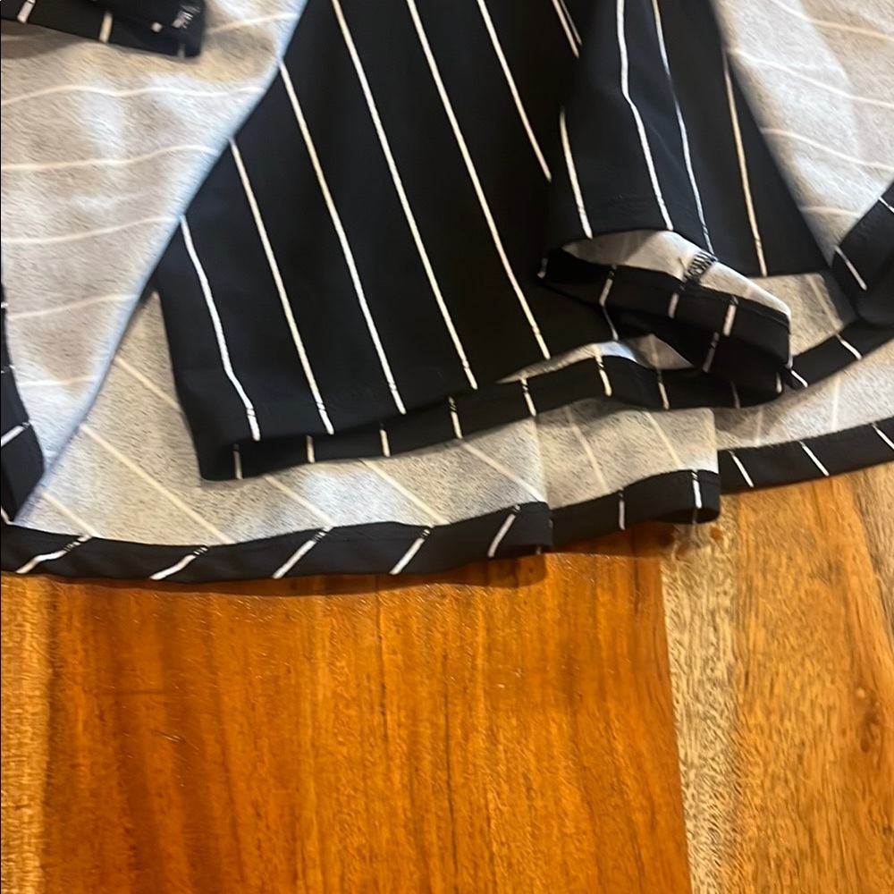 Chic Black and White Striped Dress - Picture 14 of 14
